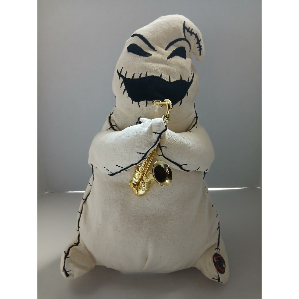 Music Dancing Sax Oogie Boogie 13" Animated Nightmare Before Christmas Halloween